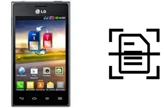 Dokument auf einem LG Optimus L5 Dual E615 scannen