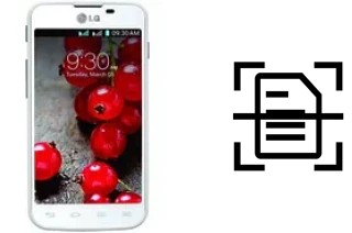 Dokument auf einem LG Optimus L5 II Dual E455 scannen