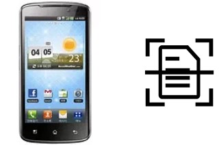 Dokument auf einem LG Optimus LTE SU640 scannen