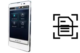 Dokument auf einem LG Optimus LTE Tag scannen
