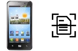 Dokument auf einem LG Optimus LTE LU6200 scannen