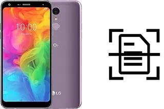 Dokument auf einem LG Q7 scannen