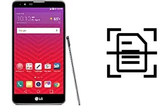 Dokument auf einem LG Stylo 2 scannen