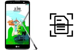 Dokument auf einem LG Stylus 2 Plus scannen