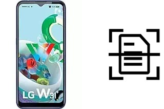 Dokument auf einem LG W31+ scannen