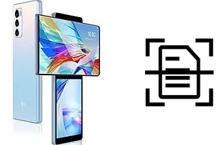 Dokument auf einem LG Wing 5G scannen