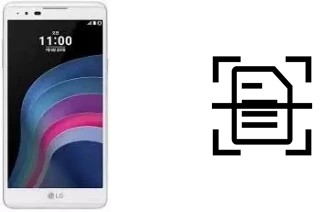 Dokument auf einem LG X Fast scannen