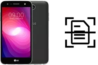 Dokument auf einem LG X power2 scannen