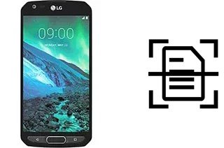 Dokument auf einem LG X venture scannen