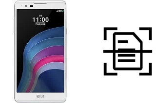 Dokument auf einem LG X5 scannen