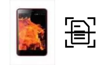 Dokument auf einem Lyf Flame 8 scannen