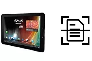 Dokument auf einem Maxwest Tab Phone 72DC scannen