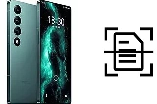 Dokument auf einem Meizu 20 Infinity scannen