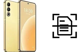 Dokument auf einem Meizu 20 scannen