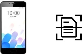 Dokument auf einem Meizu A5 scannen