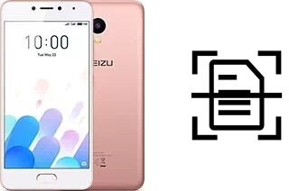 Dokument auf einem Meizu M5c scannen