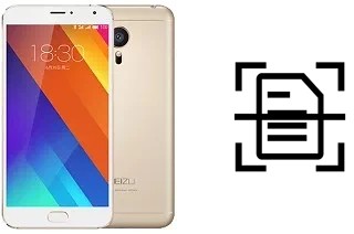 Dokument auf einem Meizu MX5 scannen