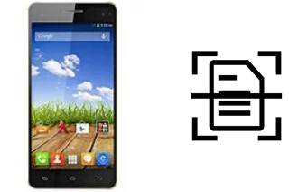 Dokument auf einem Micromax A190 Canvas HD Plus scannen