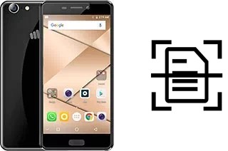 Dokument auf einem Micromax Canvas 2 Q4310 scannen