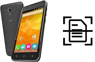 Dokument auf einem Micromax Canvas Blaze 4G Q400 scannen