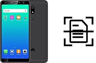 Dokument auf einem Micromax Canvas Infinity Pro scannen