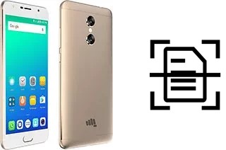 Dokument auf einem Micromax Evok Dual Note E4815 scannen