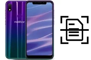 Dokument auf einem Mobiistar X1 Notch scannen