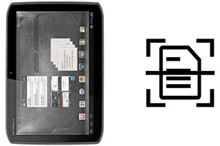 Dokument auf einem Motorola DROID XYBOARD 10.1 MZ617 scannen