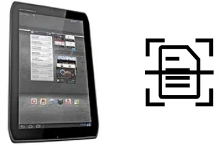 Dokument auf einem Motorola DROID XYBOARD 8.2 MZ609 scannen