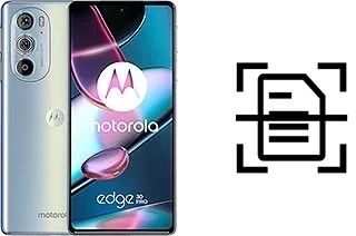 Dokument auf einem Motorola Edge 30 Pro scannen