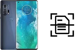 Dokument auf einem Motorola Edge+ scannen