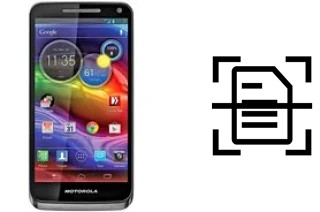 Dokument auf einem Motorola Electrify M XT905 scannen