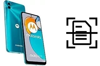 Dokument auf einem Motorola Moto E22s scannen