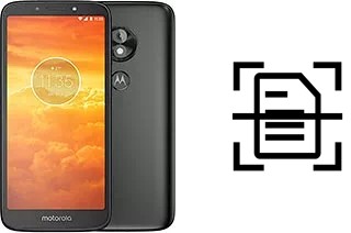 Dokument auf einem Motorola Moto E5 Play Go scannen