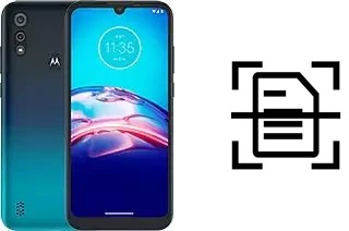 Dokument auf einem Motorola Moto E6s (2020) scannen