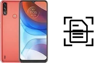Dokument auf einem Motorola Moto E7i Power scannen