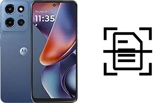 Dokument auf einem Motorola Moto G (2025) scannen