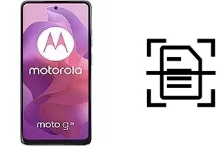 Dokument auf einem Motorola Moto G24 scannen