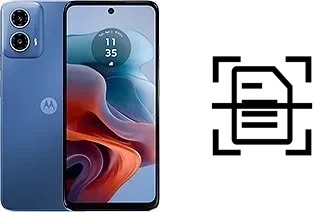 Dokument auf einem Motorola Moto G34 scannen