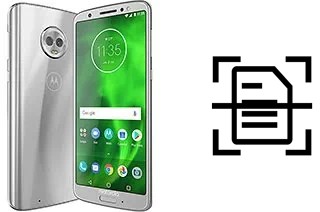 Dokument auf einem Motorola Moto G6 scannen