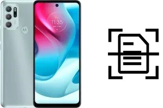 Dokument auf einem Motorola Moto G60S scannen