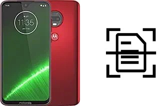 Dokument auf einem Motorola Moto G7 Plus scannen