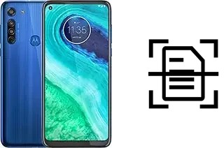 Dokument auf einem Motorola Moto G8 scannen