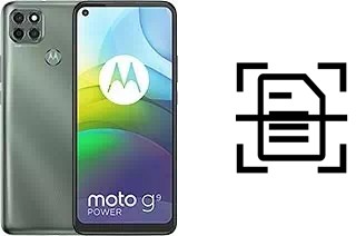 Dokument auf einem Motorola Moto G9 Power scannen