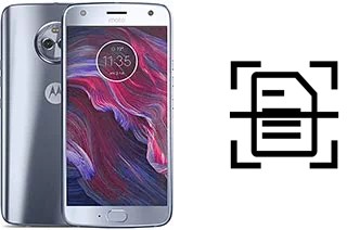 Dokument auf einem Motorola Moto X4 scannen