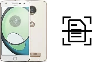 Dokument auf einem Motorola Moto Z Play scannen