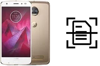 Dokument auf einem Motorola Moto Z2 Force scannen