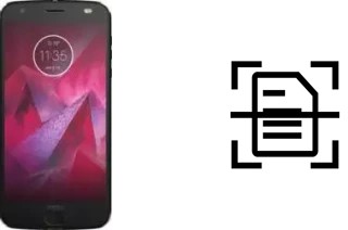 Dokument auf einem Motorola Moto Z2 Force Edition scannen