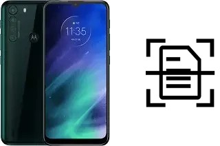 Dokument auf einem Motorola One Fusion scannen