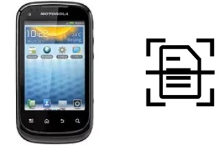 Dokument auf einem Motorola XT319 scannen